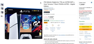 PlayStation 5 Digital 1 TB por $6,739 | Oferta Amazon (Kueski 2 MSI)