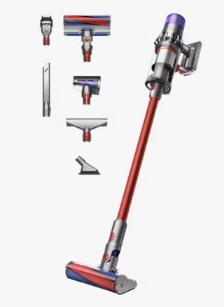 Aspiradora sin cables Dyson V11 Fluffy (Níquel/Rojo) por 369€