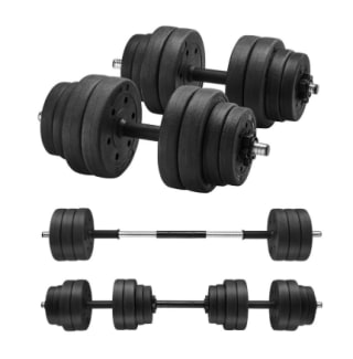 Kit Haltères 30 kg Songmics avec Barre d'extension à 55,49€