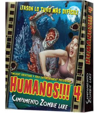 Juego de Mesa Humanos!!! 4: Campamento Zombie Lake por 4€