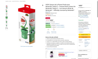 Cámara USB Nintendo Switch 2 Planta Piraña por $489 | Amazon