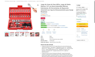 Juego de Llaves de Vaso 46 pzas ApexTorq por $179 | Oferta Amazon