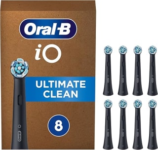Oral-B iO Ultimate Clean Zwart (8 stuks)voor €38,99 bij Amazon
