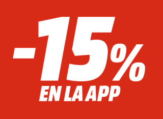 15% EXTRA descuento en Mediamarkt al comprar desde la APP grandes ofertas