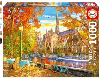 Puzzle Educa de 1000 piezas - Otoño en Notre Dame por 8.99€