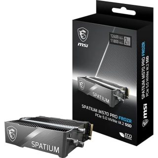 MSI SPATIUM M570 PRO FROZR SSD 2TB + Heatsink, £171.90