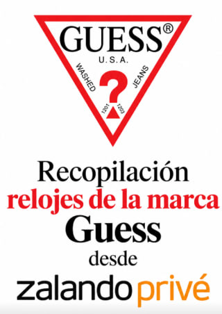 Reecopilación relojes marca Guess desde Privé Zalando