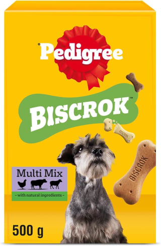 Pedigree Biscrok Multi Mix Dog Treats 500g £1.21