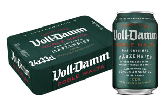 Cerveza Doble Malta Voll-Damm (Pack 24 x 330 ml) por 14,95€