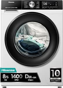 Hisense WD3S8043BW1 Lavadora Secadora 8 Kg Lavado, 5 Kg Secado, Clase A por 364.65€