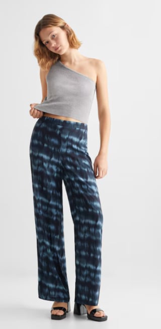 Pantalón fluido estampado para Mujer por 5.99€