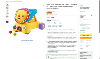 Andadera Fisher-Price por $799 | Oferta Amazon