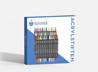 Roegaarden Acrylstiften 36 stuks voor €5,95 bij bol.com