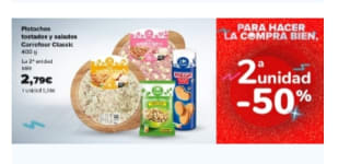-50% en la Segunda Unidad en Carrefour.