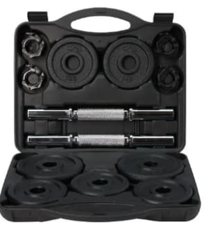 CRIVIT Halterset 20 kg voor €39,99 in de Lidl webshop