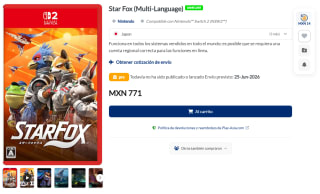 Star Fox para Nintendo Switch 2 por $753 | Play Asia