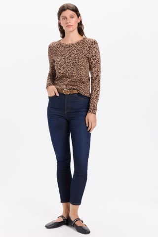 Jeans slim de tiro medio para Mujer Milano por 12.99€