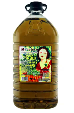Macetero aceite oliva virgen extra 5 litros por 21.80€