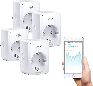 TP-Link Tapo P110 - Slimme Stekker - Smart Plug - 4 stuks voor €33,,02 bij Amazon