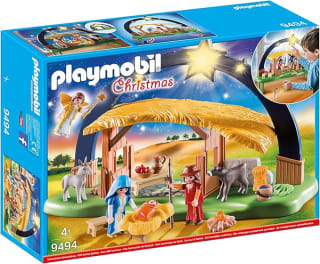 Playmobil Nacimiento con Estrella Fugaz Iluminada por $384 | Amazon