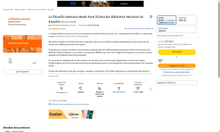 La Filosofía Alemana Desde Kant Gratis | Amazon Kindle