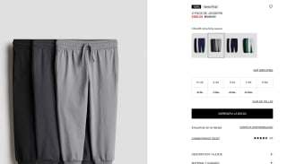 3-pack de joggers para niño por $169 en H&M