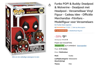 Deadpool & Wolverine Funko Pop Vinyl: Kidpool voor €5 bij Amazon