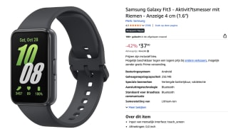 Samsung Galaxy Fit 3 voor €37,90 bij Amazon