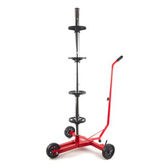 Support Mobile de Stockage de Pneus de luxe Hbm - Pour 4 pneus à 24,49€