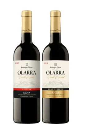 3xOlarra Cuvée Especial Gran Reserva 19 y 3xOlarra Cuvée Especial Reserva 20 a 30.8€