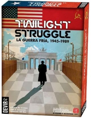 Juego Mesa Devir Twilight Struggle: la Guerra Fría, 1945-1989 por 27.50€