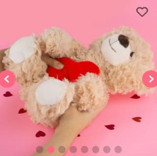 Peluche Miniso Osito Con Corazón Felpa Café 26x33 $4.995 Disponible en Miniso, Cl cm