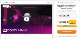Dolby Atmos For Headphones AR por $50 | Kinguin