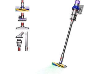 Chollazo Aspirador escoba Dyson v15 Detect Fluffy + accesorios por 422.10€