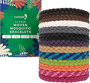 Tanness Mosquito Repellent Bracelets 12 Pack £6.62