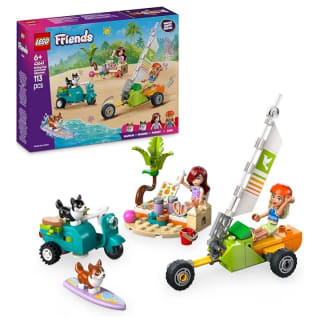 Lego Friends Mascotas Surferas y aventura sobre ruedas por 7.99€.