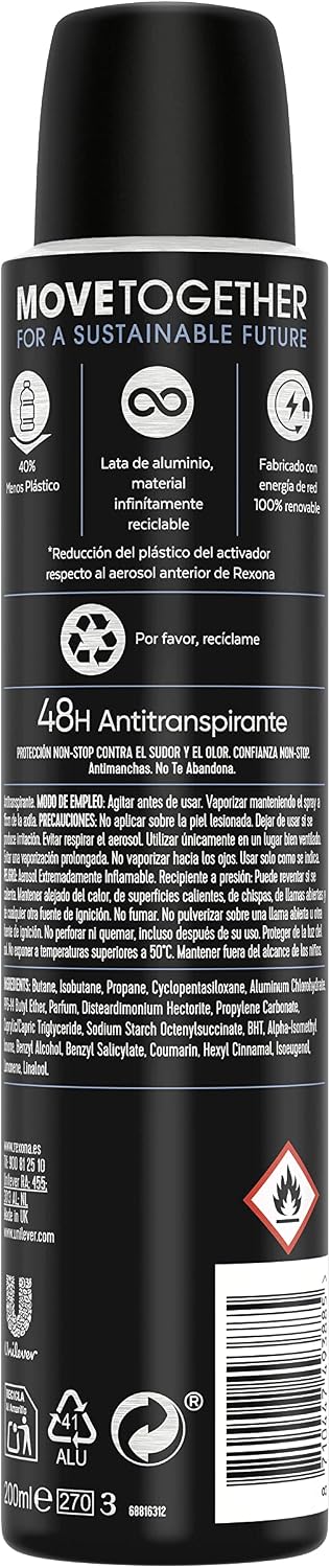 Rexona Invisible Ice 200ml (pack de 6) por 10.58€ en Amazon