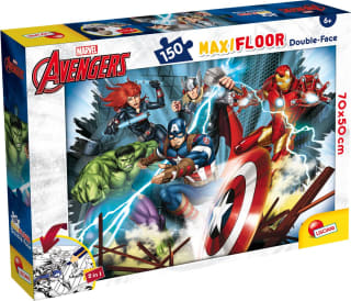 Lisciani Avengers Maxi vloerpuzzel (150 stukjes) voor €4,79 bij Bol
