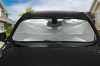 Pare-soleil parapluie DUNLOP 140x80 cm à 4,90€