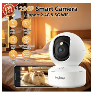 Boykeep cámara inteligente 2k protección de seguridad wifi por 11,85€