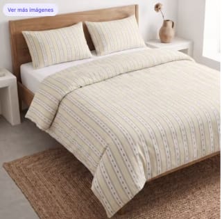 Juego funda nórdica Altea (150x220 cm) por 11,65€