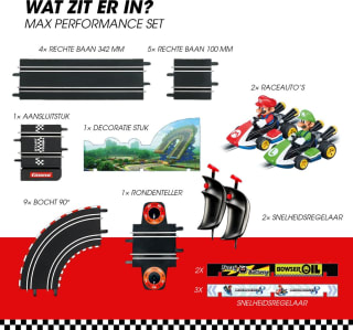 Carrera GO!!! Nintendo Mario Kart racebaan voor €61,95 bij Bol