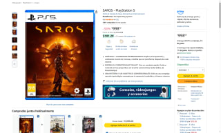 SAROS PS5 por $998 | Oferta Amazon