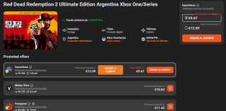 Red Dead Redemption 2 Ultimate Edition Xbox por $216 | Gamivo