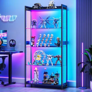Coleshome Vitrine LED RGB 160 cm pour 117,32€ chez Amazon