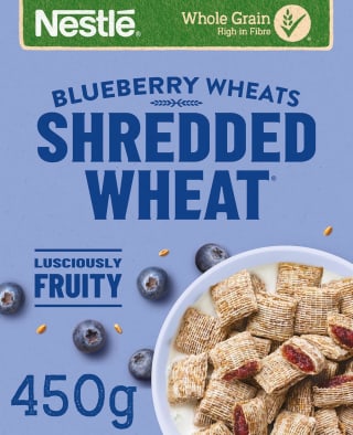 Nestlé Shredded Wheat Bitesize Blueberry Cereal 450g for £1.75 at Amazon