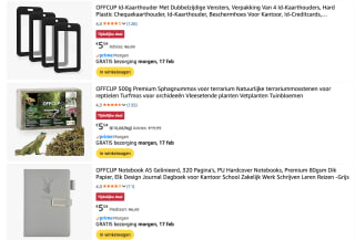 Diverse top deals voor €4,49 bij Amazon