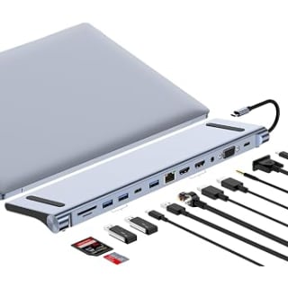 Baseus EH3 12-en-1 station d'accueil USB-C à 75,99€ chez Amazon