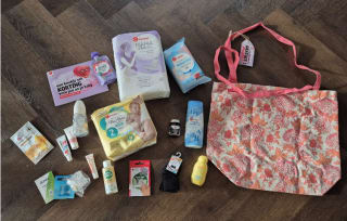 Gratis baby en mama kadobox