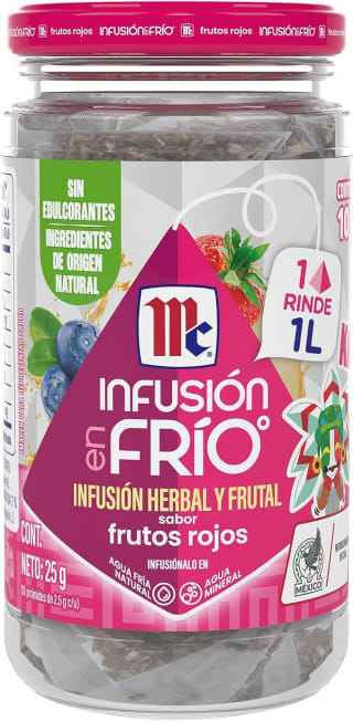 Infusión Herbal Frutos Rojos 10 sobres por $38 | Oferta Amazon